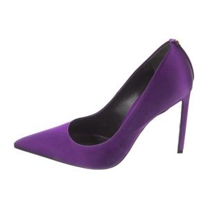 TOM FORD Purple Satin Pumps Size 8